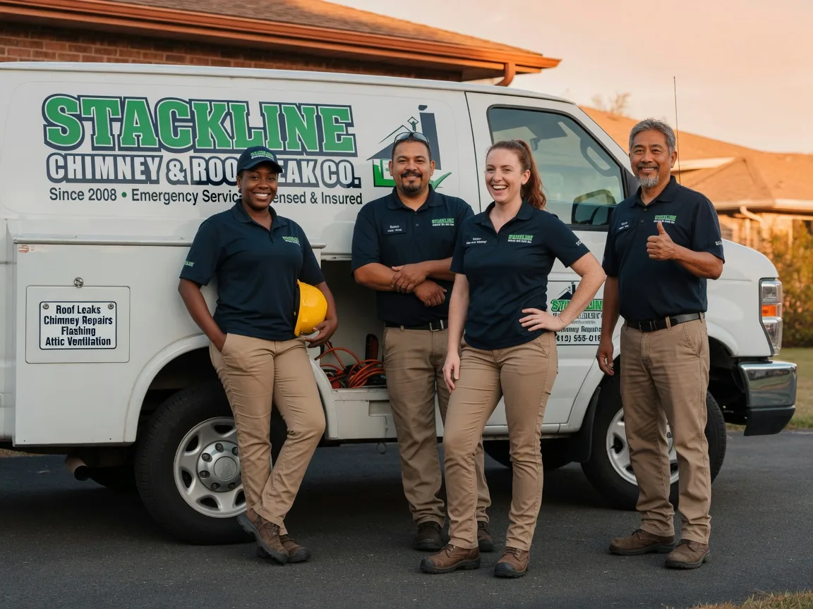 Chimney flashing repair company in Lyons, OR